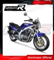 kompletny układ wydechowy z tłumikiem DOMINATOR Full System HP1 CZARNY pasujący do motocykla Suzuki GS 500F 2004 - 2014 5