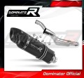 εξάτμιση τελικό DOMINATOR HP1 ΜΑΥΡΟ για μοτοσυκλέτα Yamaha TDM 850 1991 - 1995 2