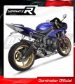 πλήρες σύστημα εξάτμισης με τελικό DOMINATOR Full System HP8 κατάλληλο για μοτοσυκλέτα Yamaha YZF R6 2006 - 2016 3