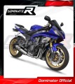 πλήρες σύστημα εξάτμισης με τελικό DOMINATOR Full System HP8 κατάλληλο για μοτοσυκλέτα Yamaha YZF R6 2006 - 2016 7