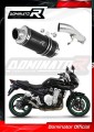 εξάτμιση σιγαστήρας DOMINATOR GP1 ΜΑΥΡΟ για μοτοσυκλέτα Suzuki GSF 1250 N / S BANDIT 2007 - 2016