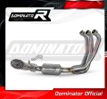 complete exhaust system with muffler DOMINATOR Full System GP3 EX fits to Yamaha Tracer 9 / GT 2021  2023 2