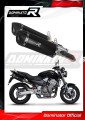 εξάτμιση τελικό DOMINATOR HP1 ΜΑΥΡΟ κατάλληλο για μοτοσυκλέτα Honda CB 900F HORNET 2002 - 2007