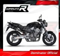 εξάτμιση τελικό DOMINATOR HP1 ΜΑΥΡΟ κατάλληλο για μοτοσυκλέτα Honda CB 900F HORNET 2002 - 2007 4