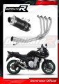 πλήρες σύστημα εξάτμισης με τελικό DOMINATOR Full System GP1 ΜΑΥΡΟ κατάλληλο για τη μοτοσυκλέτα Suzuki GSF 1250 N / S BANDIT 2007 - 2016