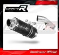 εξάτμιση τελικό DOMINATOR GP1 ΜΑΥΡΟ κατάλληλο για μοτοσυκλέτα Suzuki GSF 650 BANDIT N / S 2007 - 2016 2