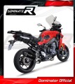 πλήρες σύστημα εξάτμισης με σιγαστήρα DOMINATOR Full System HP6 ΜΑΥΡΟ κατάλληλο για μοτοσυκλέτα Yamaha Tracer 9 / GT 2021 - 2023 4