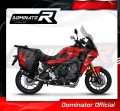 πλήρες σύστημα εξάτμισης με σιγαστήρα DOMINATOR Full System HP6 ΜΑΥΡΟ κατάλληλο για μοτοσυκλέτα Yamaha Tracer 9 / GT 2021 - 2023 5