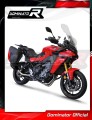 πλήρες σύστημα εξάτμισης με σιγαστήρα DOMINATOR Full System HP6 ΜΑΥΡΟ κατάλληλο για μοτοσυκλέτα Yamaha Tracer 9 / GT 2021 - 2023 6