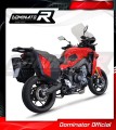 ολοκληρωμένο σύστημα εξάτμισης με τελικό DOMINATOR Full System HP8 ΜΑΥΡΟ κατάλληλο για τη μοτοσυκλέτα Yamaha Tracer 9 / GT 2021 - 2023 4