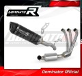 πλήρες σύστημα εξάτμισης με σιγαστήρα DOMINATOR Full System HP6 ΜΑΥΡΟ EX κατάλληλο για τη μοτοσυκλέτα Yamaha Tracer 9 / GT 2021 - 2023 2