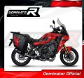 πλήρες σύστημα εξάτμισης με σιγαστήρα DOMINATOR Full System HP6 ΜΑΥΡΟ EX κατάλληλο για τη μοτοσυκλέτα Yamaha Tracer 9 / GT 2021 - 2023 5