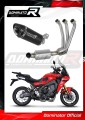 πλήρες σύστημα εξάτμισης με τελικό DOMINATOR Full System HP8 ΜΑΥΡΟ EX κατάλληλο για τη μοτοσυκλέτα Yamaha Tracer 9 / GT 2021 - 2023