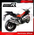 εξάτμιση σιγαστήρας DOMINATOR Οβάλ κατάλληλος για μοτοσικλέτα BMW S1000RR 2017 - 2018 3
