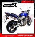 εξάτμιση τελικό DOMINATOR GP1 κατάλληλο για μοτοσικλέτα Honda CB 600F HORNET 2003 - 2006 3