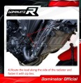 Yamaha Tracer 9 / GT 2021 - 2024 Full system Πολλαπλή εξάτμιση Σιγαστήρας HP6 BLACK EX + dB killer medium