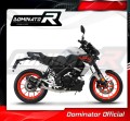 πλήρες σύστημα εξάτμισης με τελικό DOMINATOR Full System HP3 ΜΑΥΡΟ κατάλληλο για μοτοσυκλέτα Yamaha MT 125 2021 - 2024 4