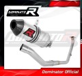 πλήρες σύστημα εξάτμισης με τελικό DOMINATOR Full System HP3 κατάλληλο για τη μοτοσυκλέτα Yamaha MT 125 2021 - 2024 2
