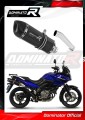 εξάτμιση σιγαστήρας DOMINATOR HP1 ΜΑΥΡΟ που ταιριάζει σε μοτοσικλέτα Suzuki DL 650 V-Strom 2004 - 2006 3
