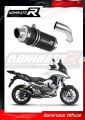 εξάτμιση τελικό DOMINATOR GP1 ΜΑΥΡΟ κατάλληλο για μοτοσυκλέτα Honda VFR 800 X Crossrunner 2015 - 2021 5