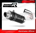 εξάτμιση τελικό DOMINATOR GP1 ΜΑΥΡΟ κατάλληλο για μοτοσυκλέτα Honda VFR 800 X Crossrunner 2015 - 2021 6