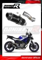 εξάτμιση τελικό DOMINATOR HP3 ΜΑΥΡΟ κατάλληλο για μοτοσυκλέτα Suzuki SFV 650 GLADIUS 2009 - 2015 3