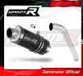 exhaust muffler DOMINATOR GP1 BLACK fits to Honda XL 125 V VARADERO 2007  2012 4