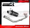 πλήρες σύστημα εξάτμισης με τελικό DOMINATOR Full System GP1 ΜΑΥΡΟ κατάλληλο για τη μοτοσυκλέτα Yamaha T-MAX 500 2008 - 2011 4
