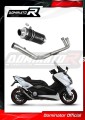 πλήρες σύστημα εξάτμισης με τελικό DOMINATOR Full System GP1 ΜΑΥΡΟ κατάλληλο για μοτοσυκλέτα Yamaha XP 530 T-MAX 2012 - 2016 3
