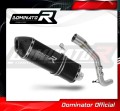εξάτμιση σιγαστήρας DOMINATOR HP7 ΜΑΥΡΟ για μοτοσυκλέτα Triumph Tiger 1050 2006 - 2012 4