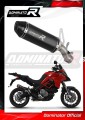 εξάτμιση σιγαστήρας DOMINATOR HP3 ΜΑΥΡΟΣ κατάλληλος για μοτοσυκλέτα Ducati Multistrada 1200 Enduro 2016 - 2018 3