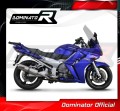 exhaust muffler DOMINATOR OV fits to Yamaha FJR 1300 2001  2005 5