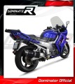 εξάτμιση τελικό DOMINATOR HP1 ΜΑΥΡΟ κατάλληλο για μοτοσικλέτα Yamaha FJR 1300 2001 - 2005 3