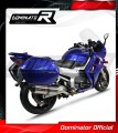 εξάτμιση τελικό DOMINATOR HP1 ΜΑΥΡΟ κατάλληλο για μοτοσικλέτα Yamaha FJR 1300 2001 - 2005 4