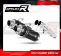 εξάτμιση τελικό DOMINATOR GP1 ΜΑΥΡΟ κατάλληλο για μοτοσυκλέτα Honda CBR 1100 XX 1996 - 2006 2