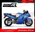 εξάτμιση τελικό DOMINATOR GP1 ΜΑΥΡΟ κατάλληλο για μοτοσυκλέτα Honda CBR 1100 XX 1996 - 2006 4