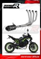 πλήρες σύστημα εξάτμισης με τελικό DOMINATOR Full System HP3 ΜΑΥΡΟ κατάλληλο για μοτοσυκλέτα Kawasaki Z 900 2020 - 2024