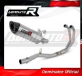 complete exhaust system with muffler DOMINATOR Full System HP8 fits to Yamaha YZFR3 2019  2024 2