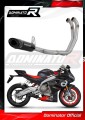 complete exhaust system with muffler DOMINATOR Full System HP8 BLACK fits to Aprilia RS 660 2020  2024