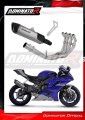 kompletny układ wydechowy z tłumikiem DOMINATOR Full System Tytanowy HP6 pasujący do motocykla Yamaha YZF R6 2017 - 2023