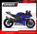 ολοκληρωμένο σύστημα εξάτμισης με τελικό DOMINATOR Full System Τιτανίου HP6 κατάλληλο για μοτοσυκλέτα Yamaha YZF R6 2017 - 2023 3