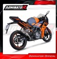 εξάτμιση τελικό DOMINATOR GP κατάλληλο για μοτοσυκλέτα KTM RC 390 2022 - 2024 3