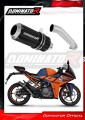 εξάτμιση σιγαστήρας DOMINATOR GP ΜΑΥΡΟ κατάλληλος για μοτοσυκλέτα KTM RC 390 2022 - 2024