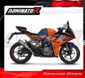 exhaust muffler DOMINATOR HP3 fits to KTM RC 390 2022  2024 4