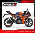 ολοκληρωμένο σύστημα εξάτμισης με τελικό DOMINATOR Full System OV G2 κατάλληλο για μοτοσυκλέτα KTM RC 390 2022 - 2024 4