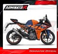 complete exhaust system with muffler DOMINATOR Full System HP8 fits to KTM RC 390 2022  2024 4