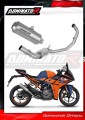 πλήρες σύστημα εξάτμισης με σιγαστήρα DOMINATOR Full System OV G2 κατάλληλο για μοτοσυκλέτα KTM RC 390 2022 - 2024