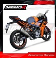 πλήρες σύστημα εξάτμισης με σιγαστήρα DOMINATOR Full System OV G2 κατάλληλο για μοτοσυκλέτα KTM RC 390 2022 - 2024 3