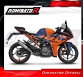 complete exhaust system with muffler DOMINATOR Full System HP8 fits to KTM RC 390 2022  2024 4