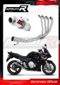 πλήρες σύστημα εξάτμισης με σιγαστήρα DOMINATOR Full System GP1 κατάλληλο για μοτοσυκλέτα Suzuki GSXF 650 2007 - 2016